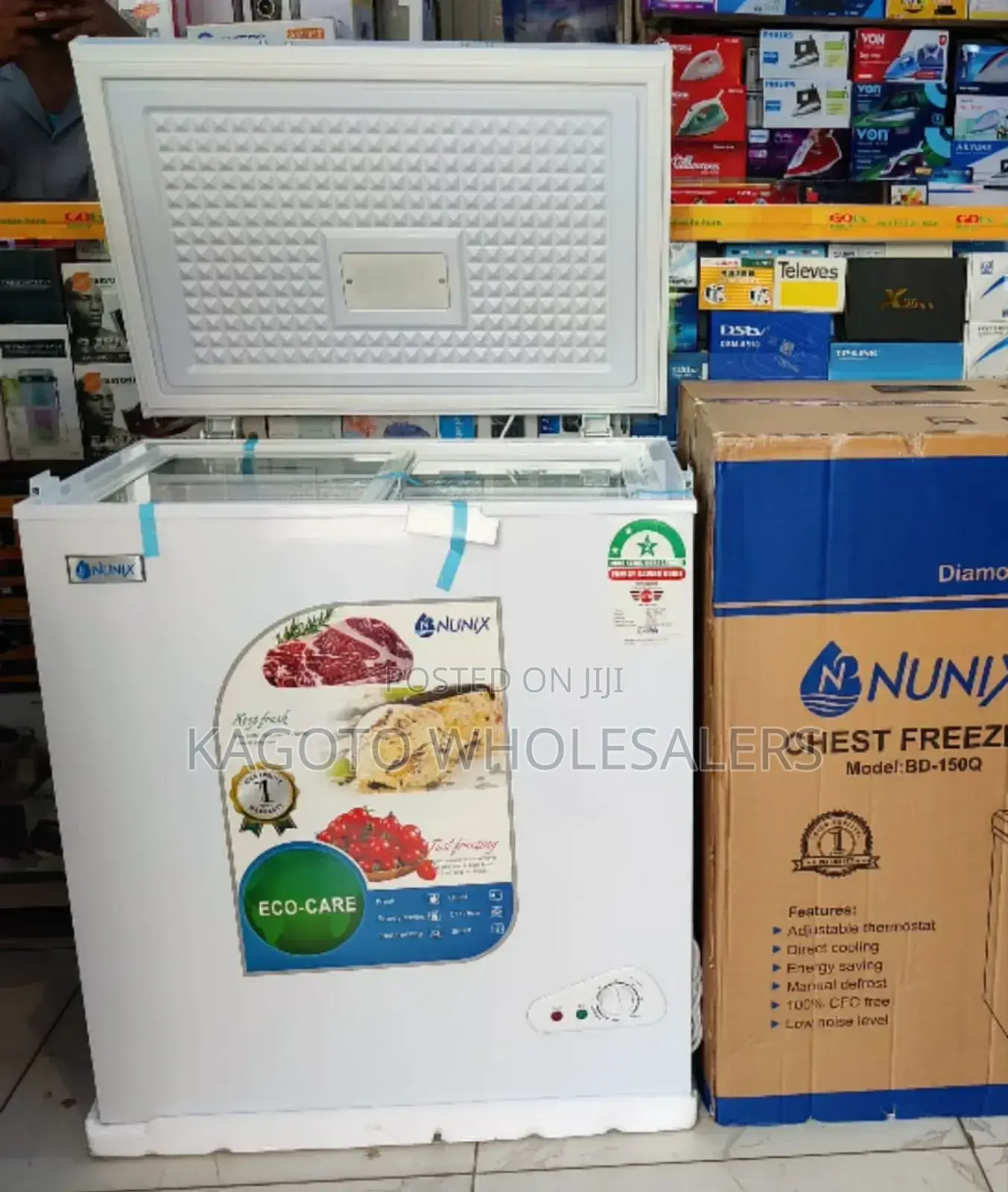 Nunix Chest Freezer 150 L