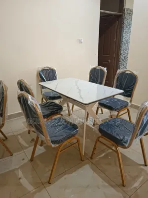 Elegant Dining Table Set With 6 Chairs Dxs3