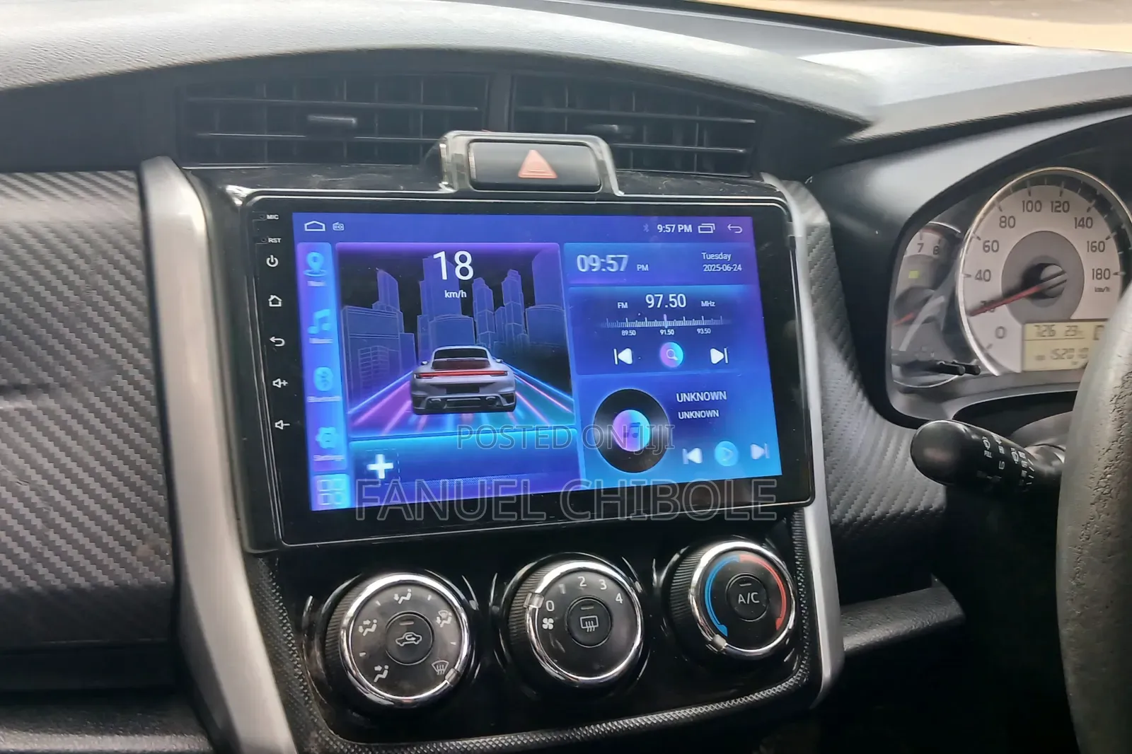 Toyota Fielder Android Radio