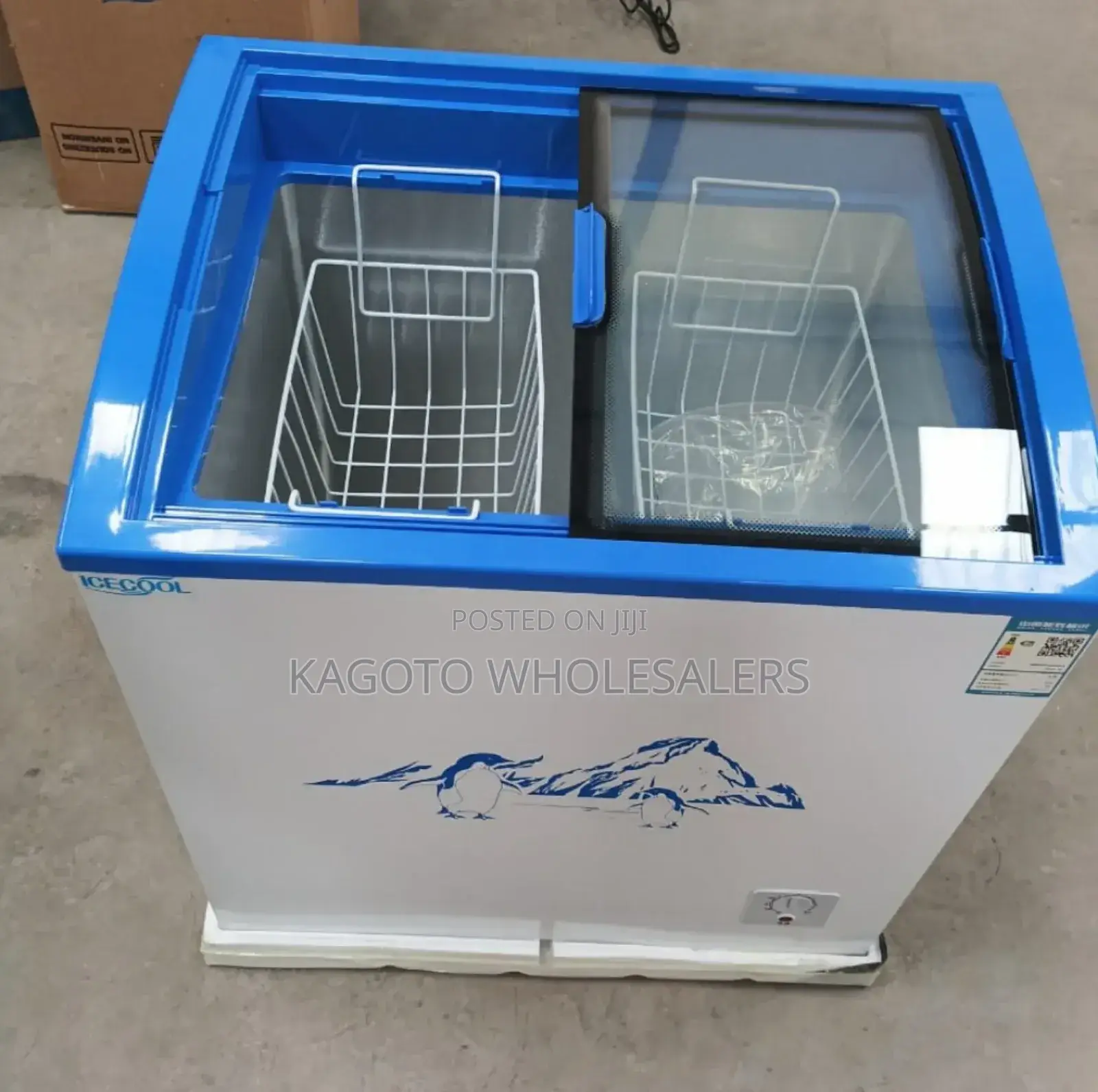 Icecool 159 Litres Display Chest Deep Freezer E159