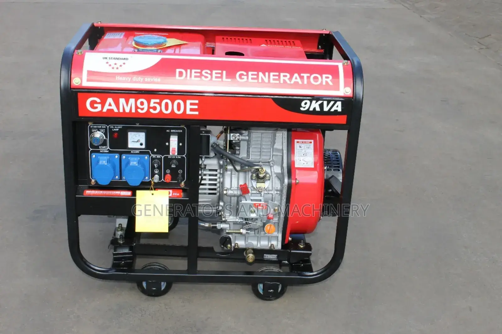 9kva Gam Generator