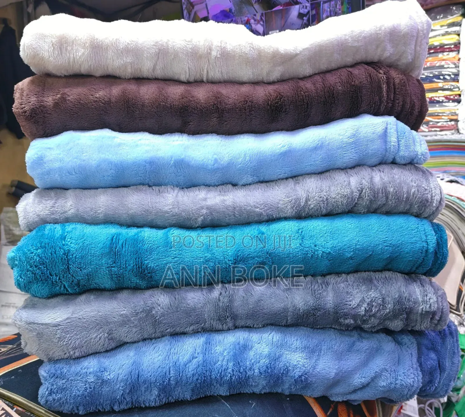 Thick Bubble Fleece Blanket, Luxury Mink Soft Blanket