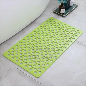 Anti-Slip Safety: Shower Mat Non Slip With Large Suction Cup