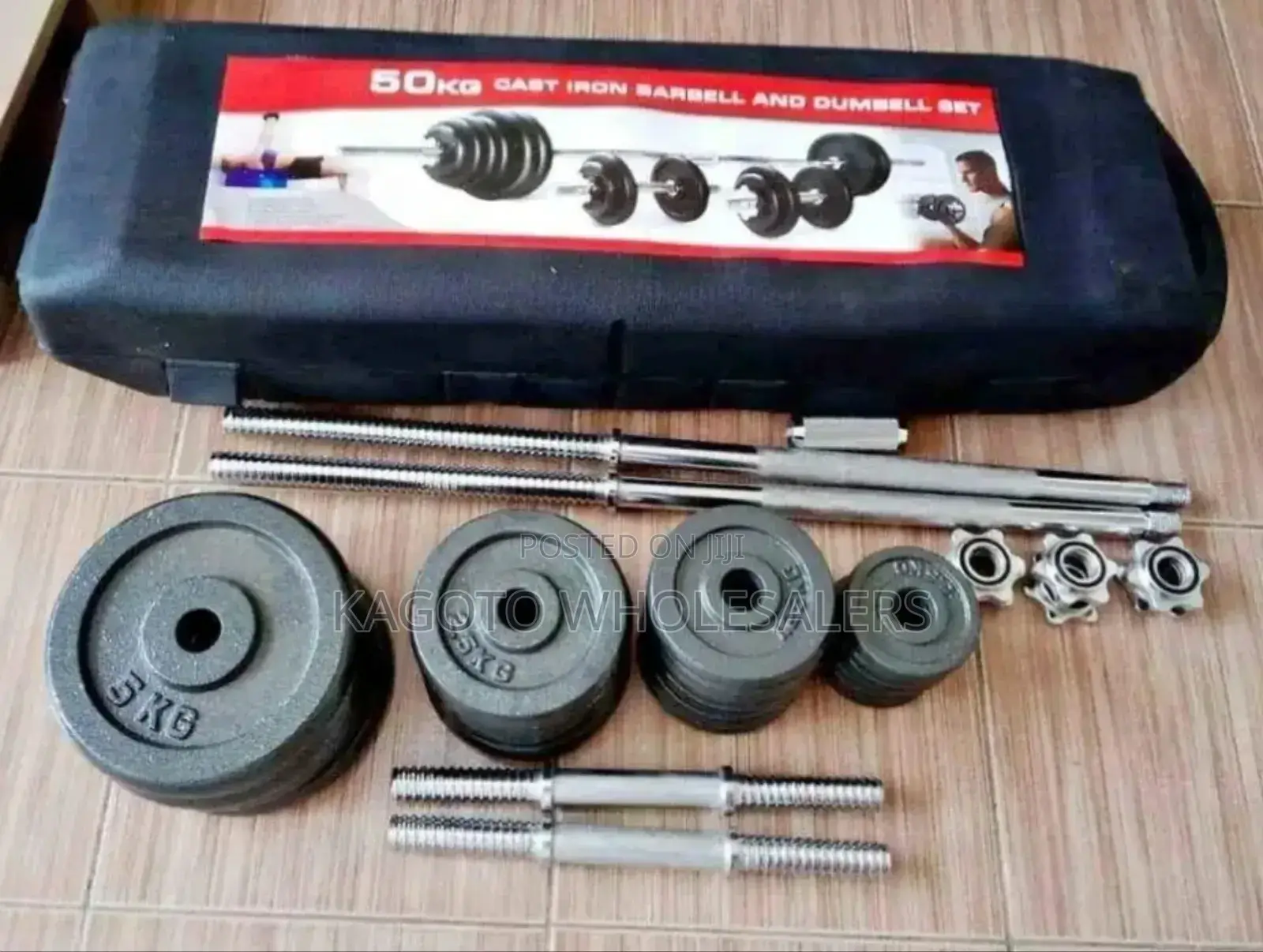 50kg Dumbell Set