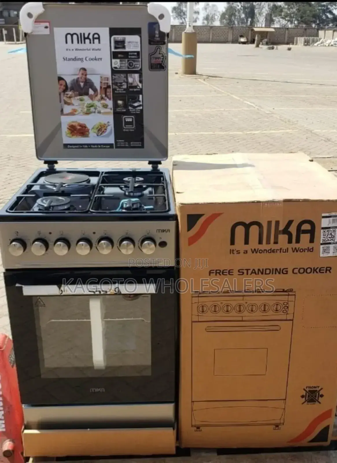 Mika 60 by 60 Standing Cooker