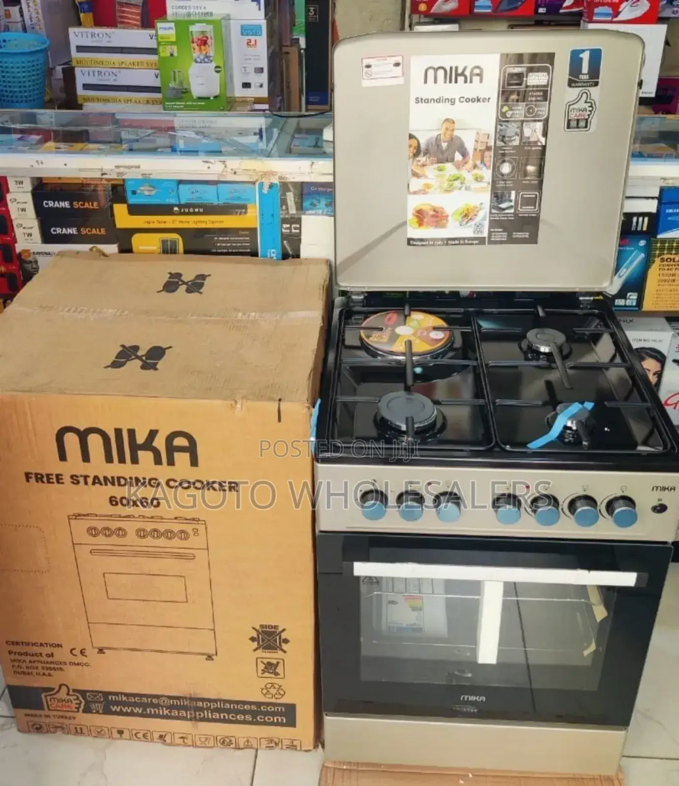 Mika 60 by 60 Standing Cooker