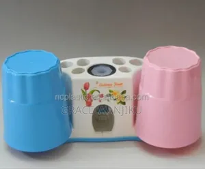 Unique Tooth Brush and Tooth Paste Dispenser