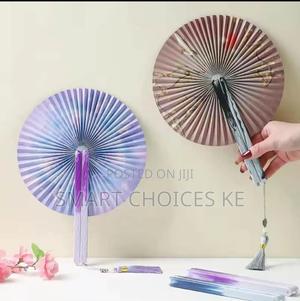Round Foldable Fans - main view