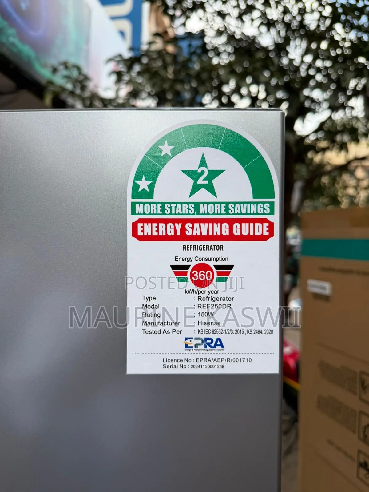 Hisense 250 L Refrigerator No Frost