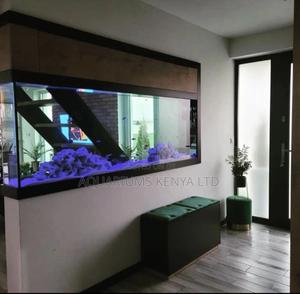 Custom Made Aquarium in Wall Niche , Aquarium Naturee - thumbnail 2