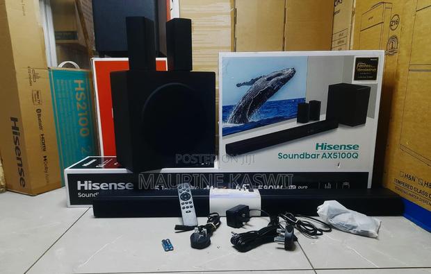 Hisense Sound Bar 580w ,5.1 Ch (2 Years Warranty