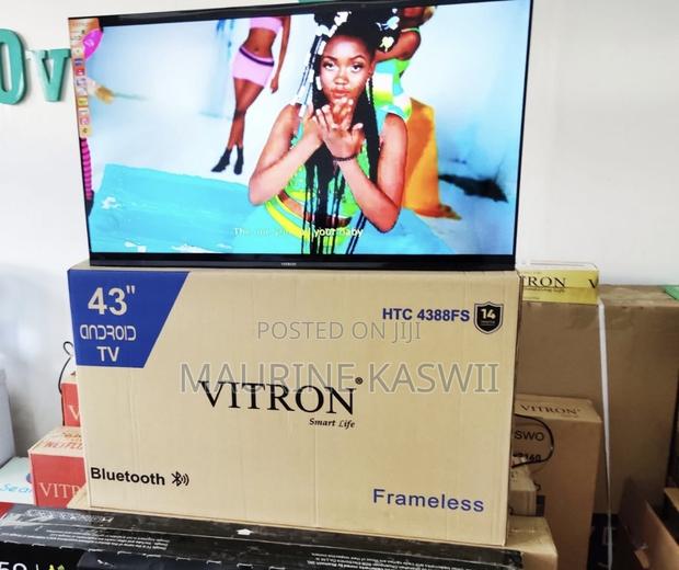 Vitron 43′′ Smart Android Frameless With Bluetooth FHD