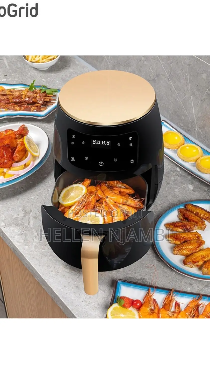 Boma 4.5l Digital Airfryer for Oil-Free Healthy Cooking