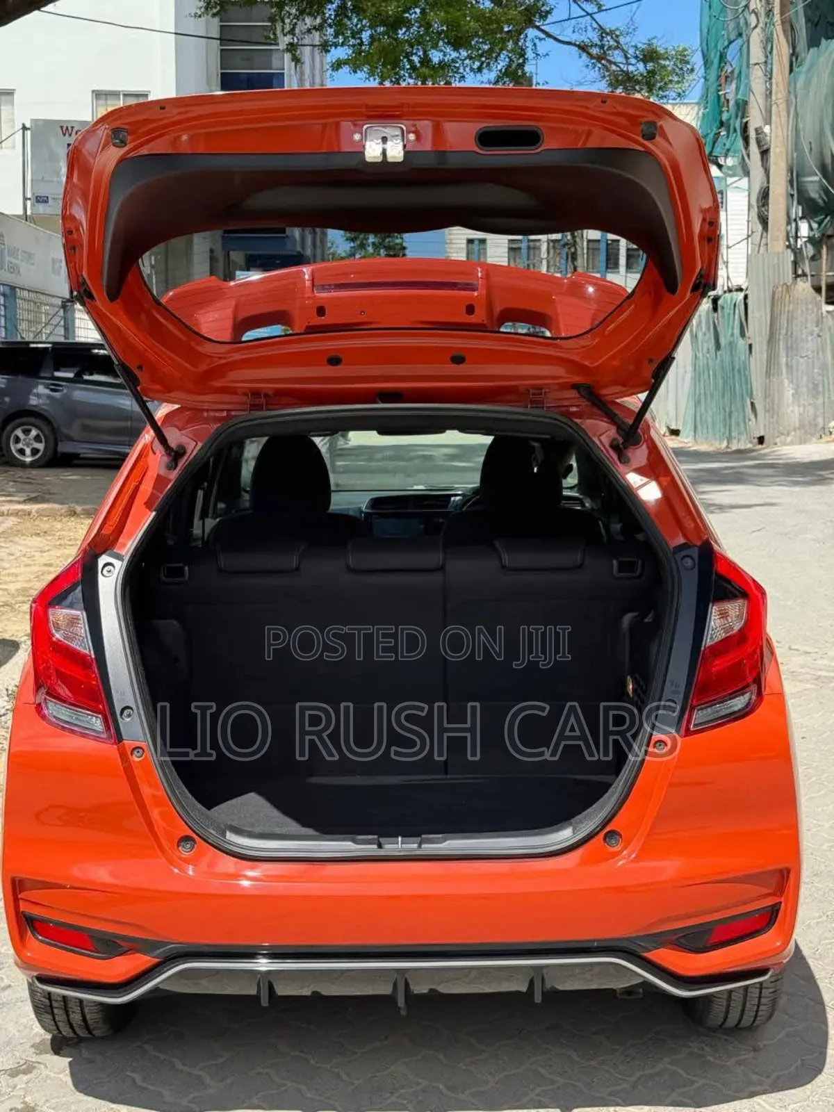 Honda Fit Sport 2018 Orange