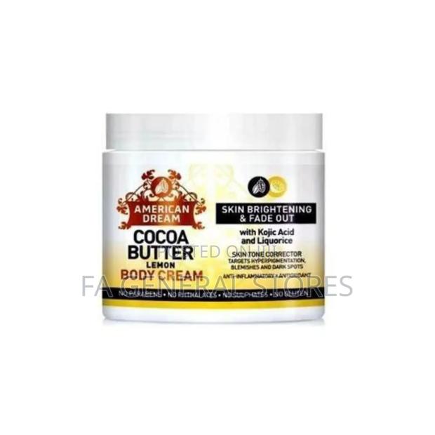 Cocoa Butter Lemon Body Cream - main view