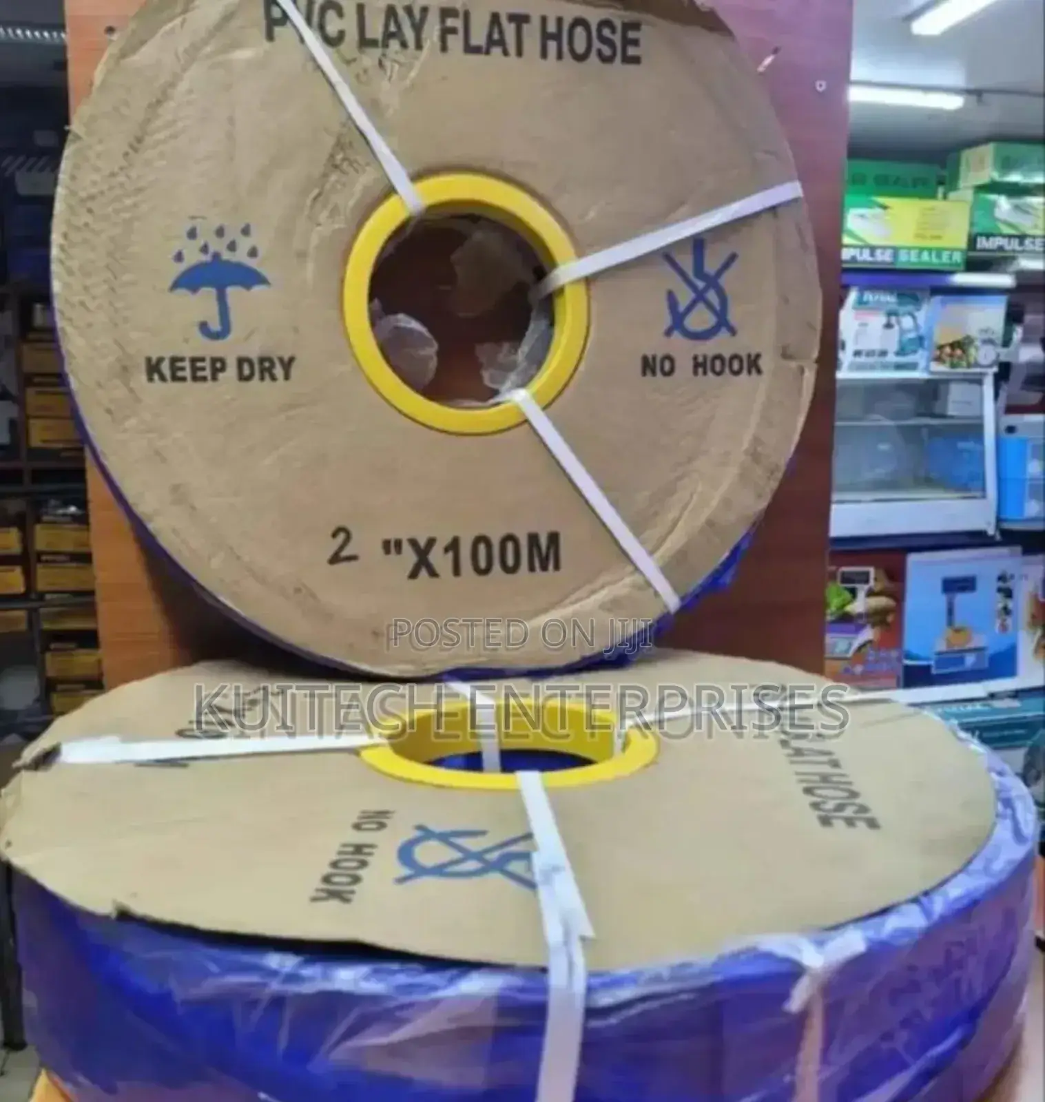 100m PVC Delivery Pipe/Delivery Pipe 2"