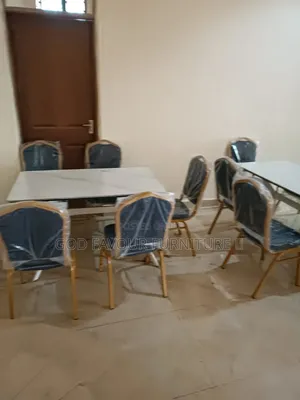 Brand New Dining Table/Hotel Table With 6 Chairs Jkgf5