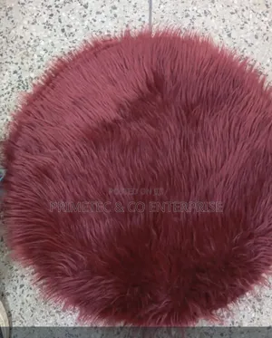 Faux Fur Soft Round Fluffy Rug