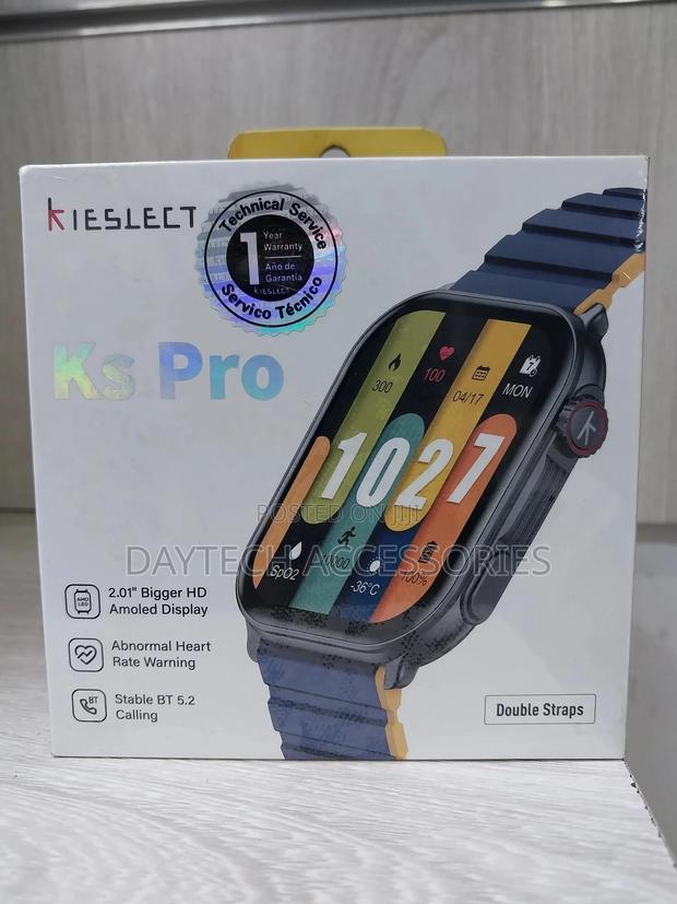 Kieslect Ks Pro Smartwatch - 2.01 Inch Amoled Hd Display - thumbnail 2