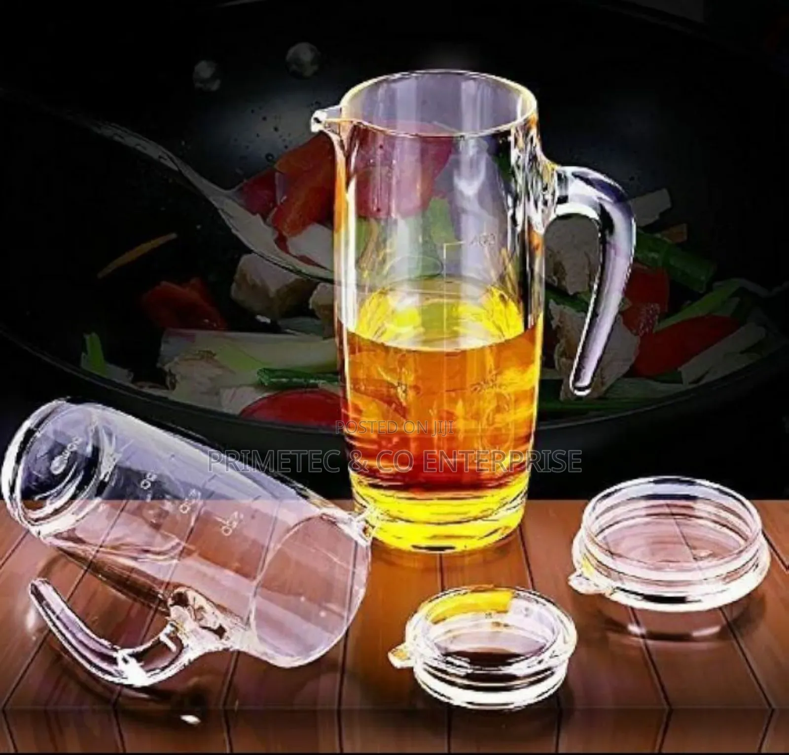 Acrylic Oil / Vinegar Jar