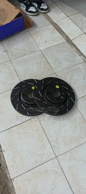 Audi A4 2.0 Turbo Usr Slotted Front Rotors by Ebc Sports