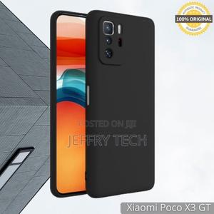 Case Xiaomi Poco X3 Gt Cover Liquid Silicone Case Black - thumbnail 2