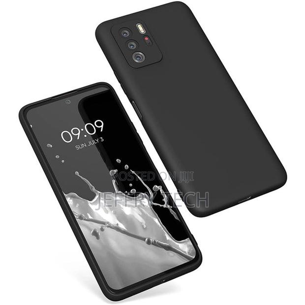 Case Xiaomi Poco X3 Gt Cover Liquid Silicone Case Black - thumbnail 3