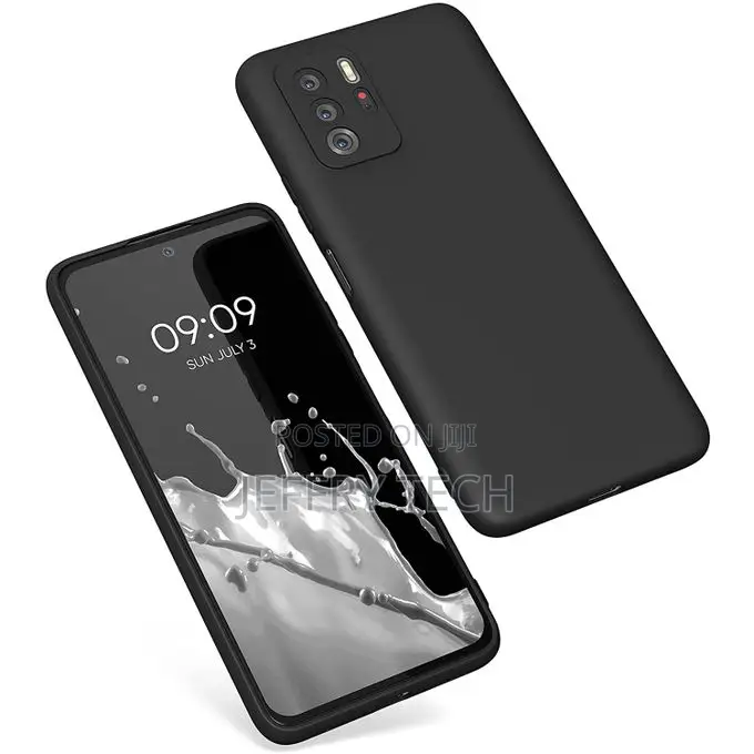 Case Xiaomi Poco X3 Gt Cover Liquid Silicone Case Black