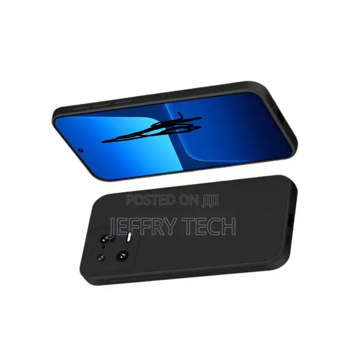 Black Silicone Case for Xiaomi Mi 13 Pro Pouch Cover Protect