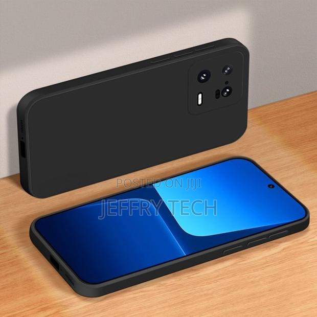 Fashion Soft Case Cover for Xiaomi Mi 13 Pro Silicone Black