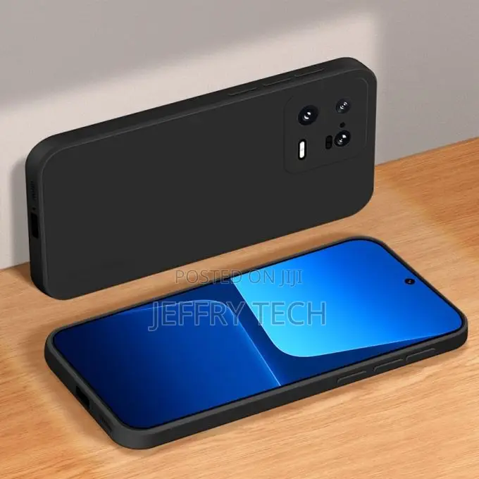 Fashion Soft Case Cover for Xiaomi Mi 13 Pro Silicone Black