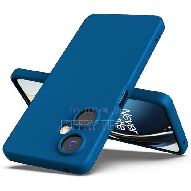 Blue Silicone Case for Oneplus Nord Ce 3 Lite - main view
