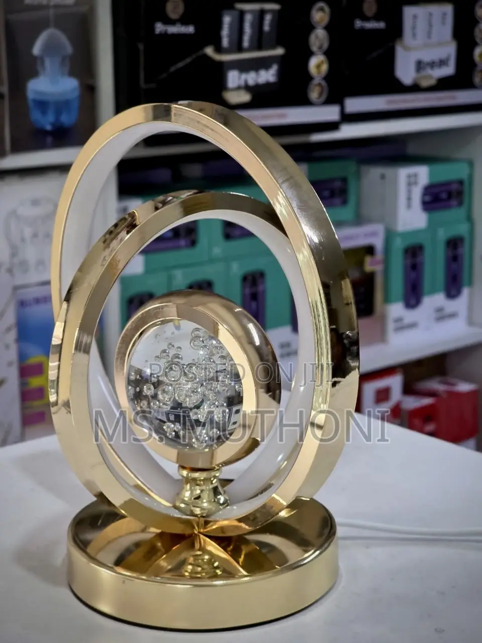 Luxury Decor Lamp Dimmable Round Night Light*