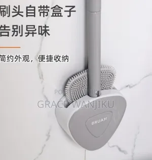 *Silicon Toilet Cleaning Brush