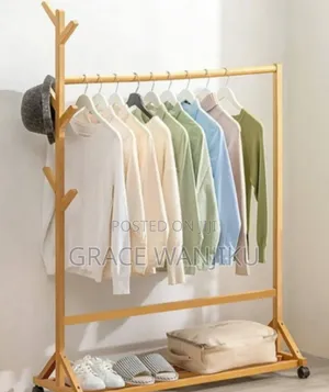 Bamboo Cloth Rack