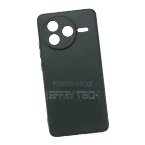 Back Cover for Poco F7 Pro Back Cover Case - Black Silicon