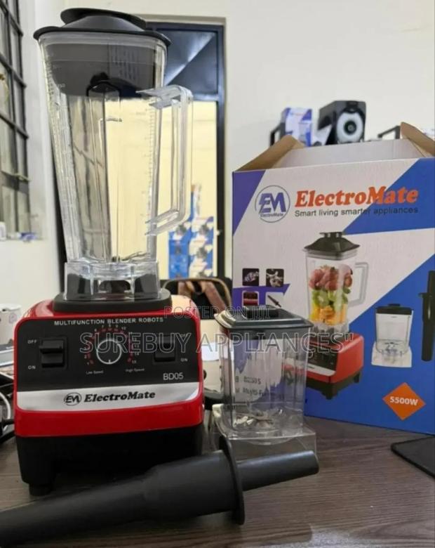 2 in 1 Electromate Commercial Blender - main view