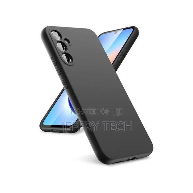 Black Silicone Case for Samsung Galaxy M13 Pouch Cover