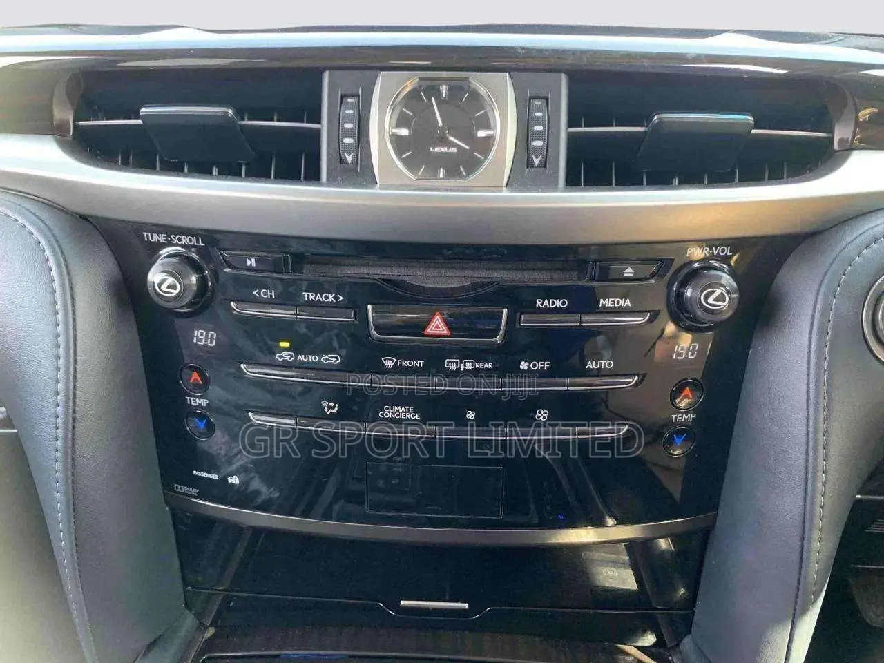 Lexus LX 450d AWD 2018 Black