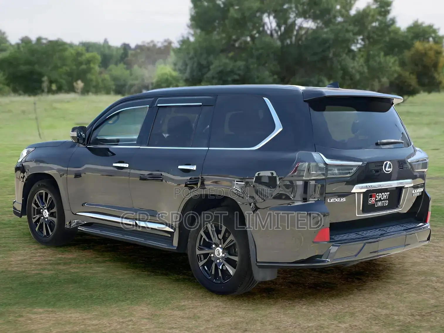 Lexus LX 450d AWD 2018 Black