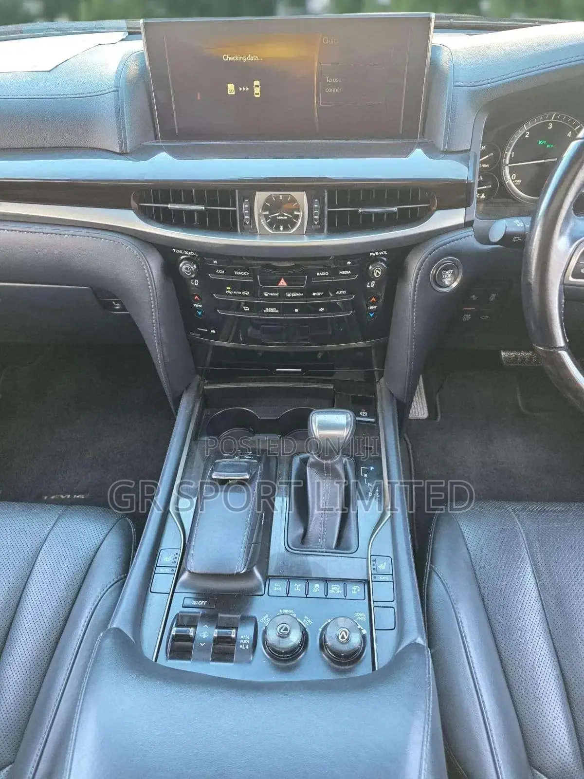 Lexus LX 450d AWD 2018 Black