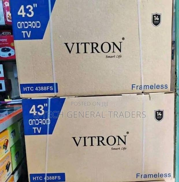 Vitron 43inch 2025 Model Smart Android, Youtube, Netflix Tv - thumbnail 2