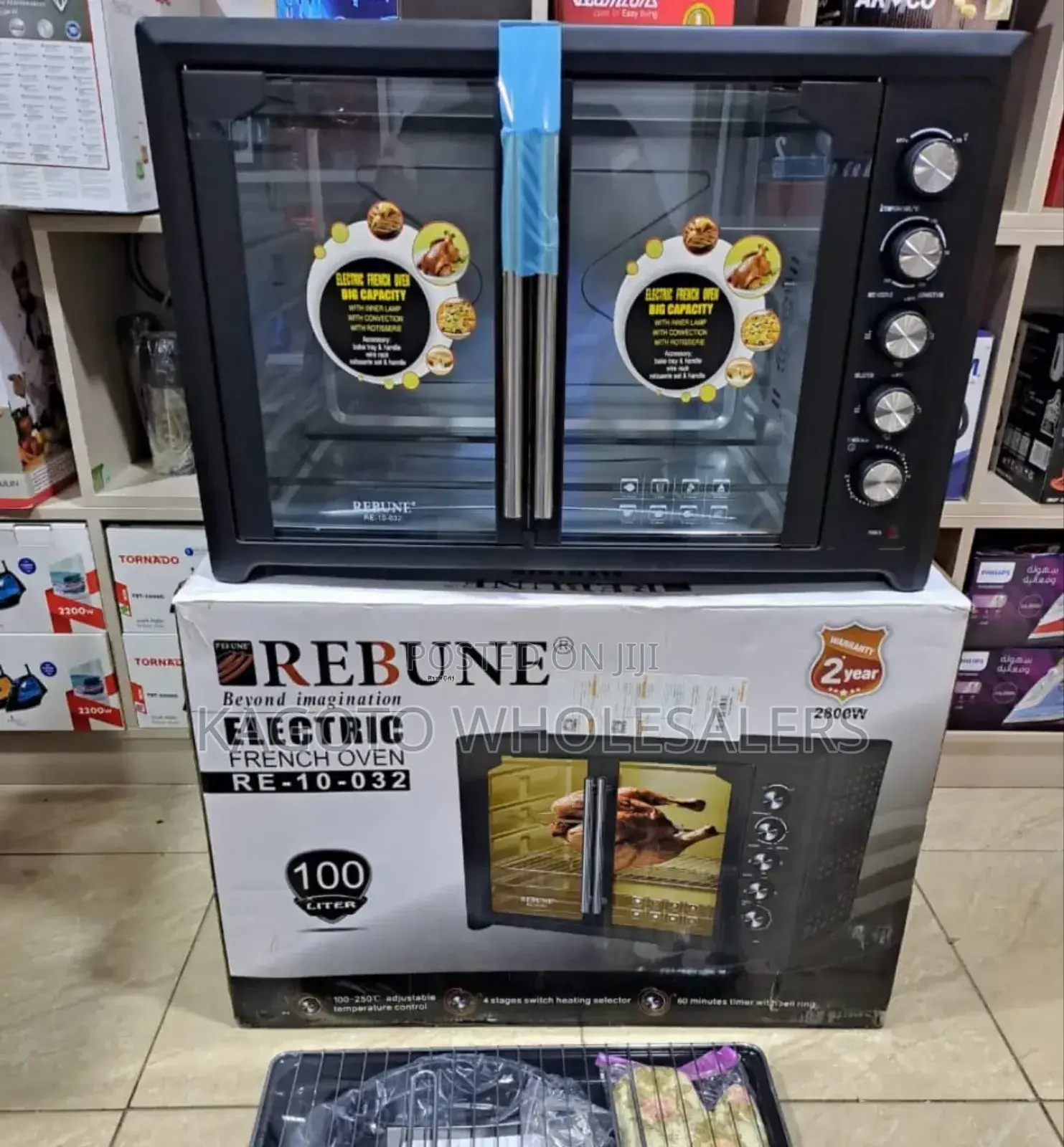 Rebune Electric French Oven With Turbo Fan