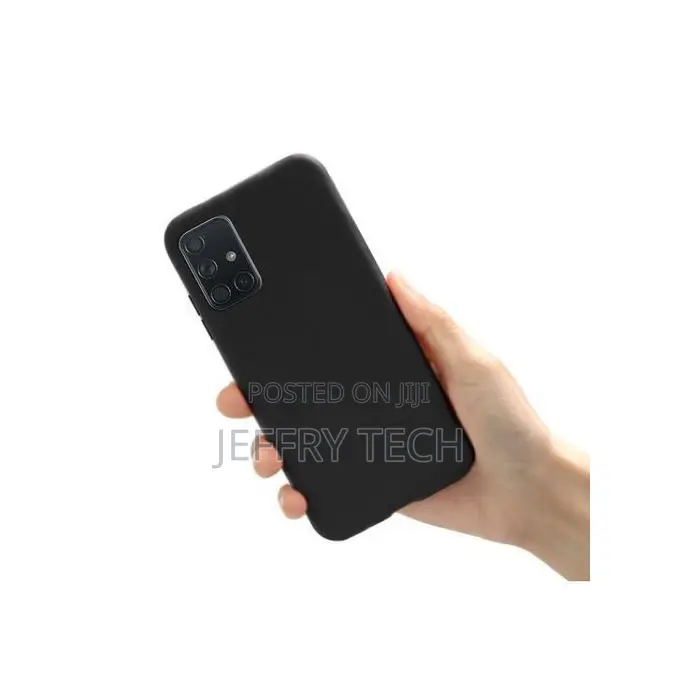 Black Silicone Case for Samsung M31s