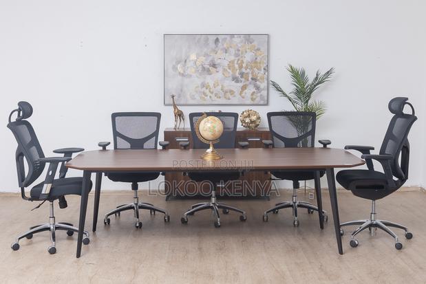 Office Table : 1.8 Gray Executive Conference Table - main view