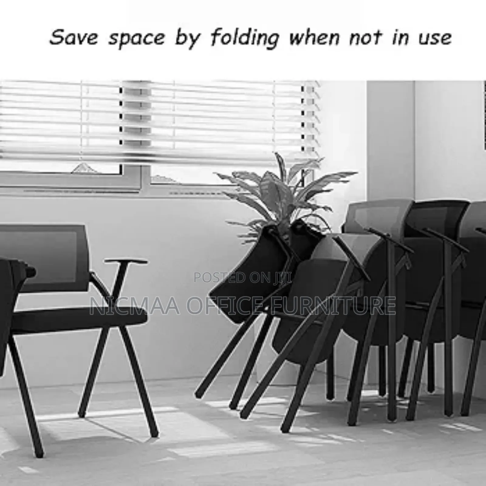Intergrated Conference Training Chair With Desk Pad
