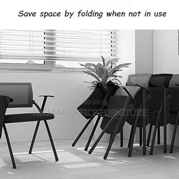 Intergrated Conference Training Chair With Desk Pad - thumbnail 2