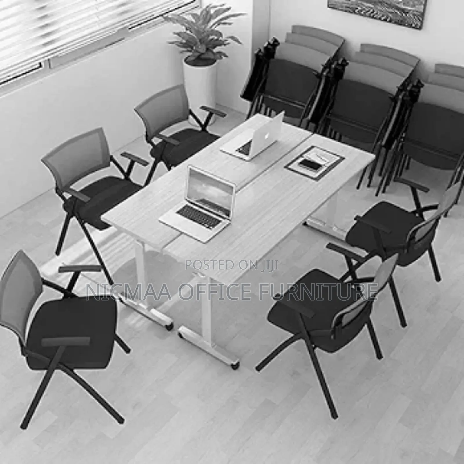 Intergrated Conference Training Chair With Desk Pad