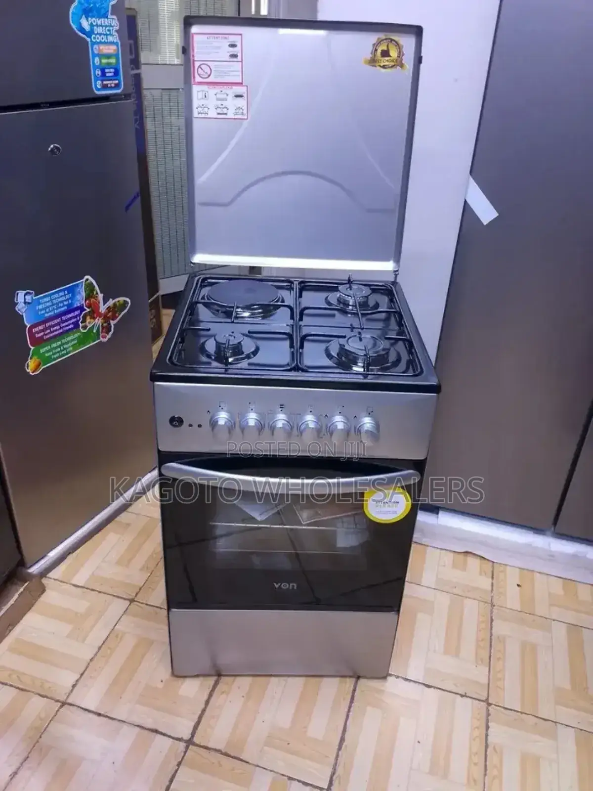 Von 50 by 50 Gas Cooker With Electric Oven