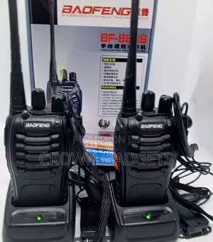 2pcs Baofeng Bf-B888s – Security Walkie Talkies Set